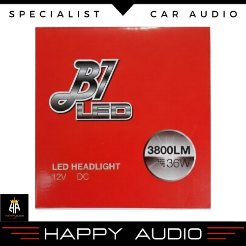 LED HEADLIGHT B1 MERAH H4 H7 H11 36W/3800LM Lampu Mobil