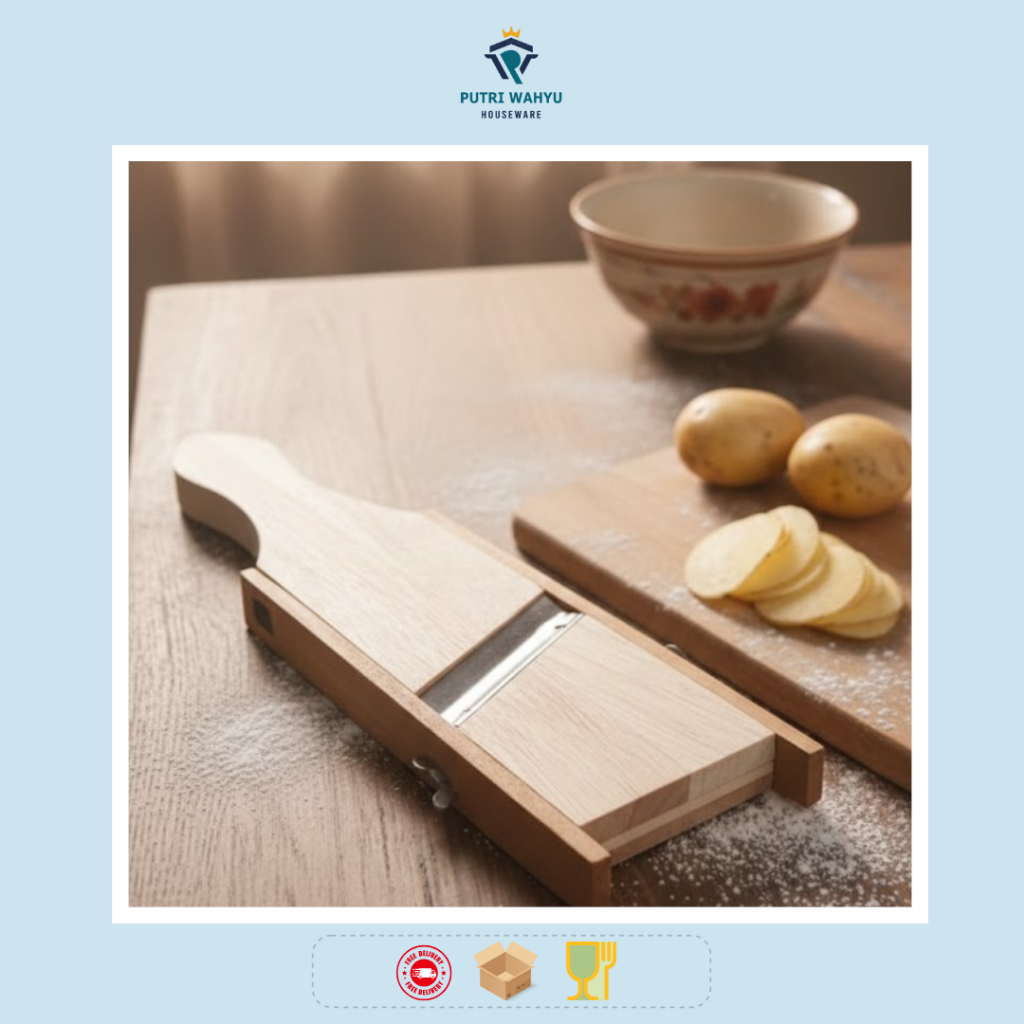 Parutan Keripik Serbaguna | Pengiris Wortel & Buah | Alat Pemotong Multifungsi