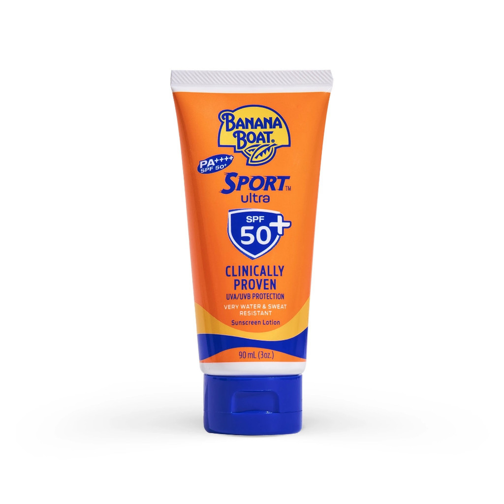 BANANA BOAT SUNBLOCK SUNSCREEN LOTION SPORT SPF 50 90ML / SUNBLOCK BANANA BOAT SPORT SUNSCREEN