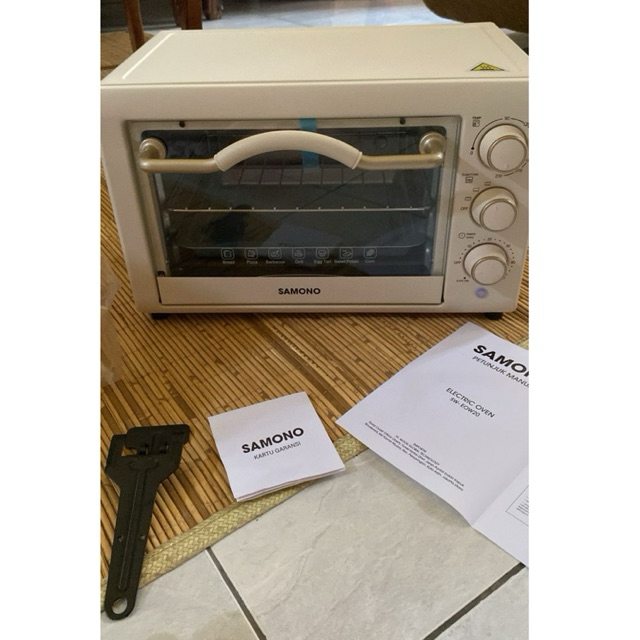 Oven Elektrik Samono Toaster 20L low watt