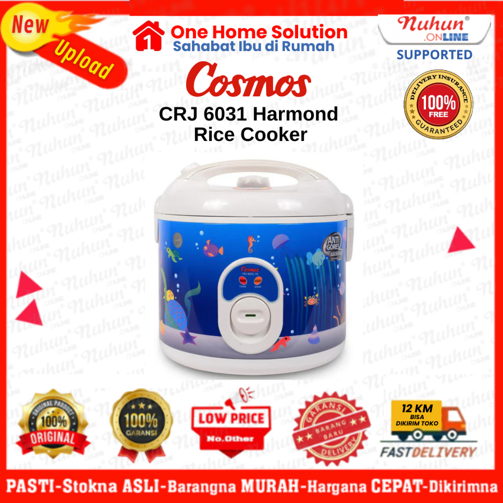 Cosmos Rice Cooker CRJ-6031 Harmond 2L