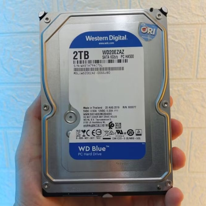 HDD WD BLUE 2TB ORIGINAL WD