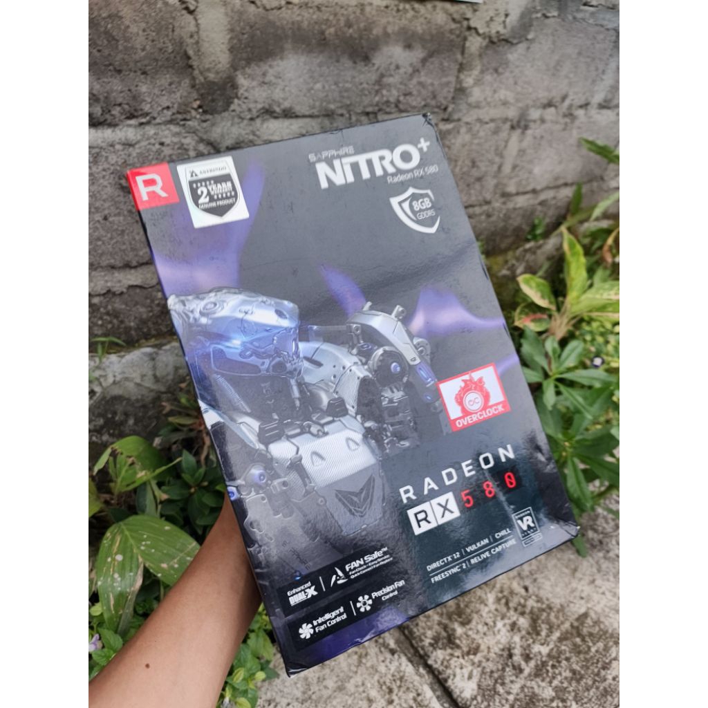 SAPPHIRE NITRO RX 580 8GB GDDR5