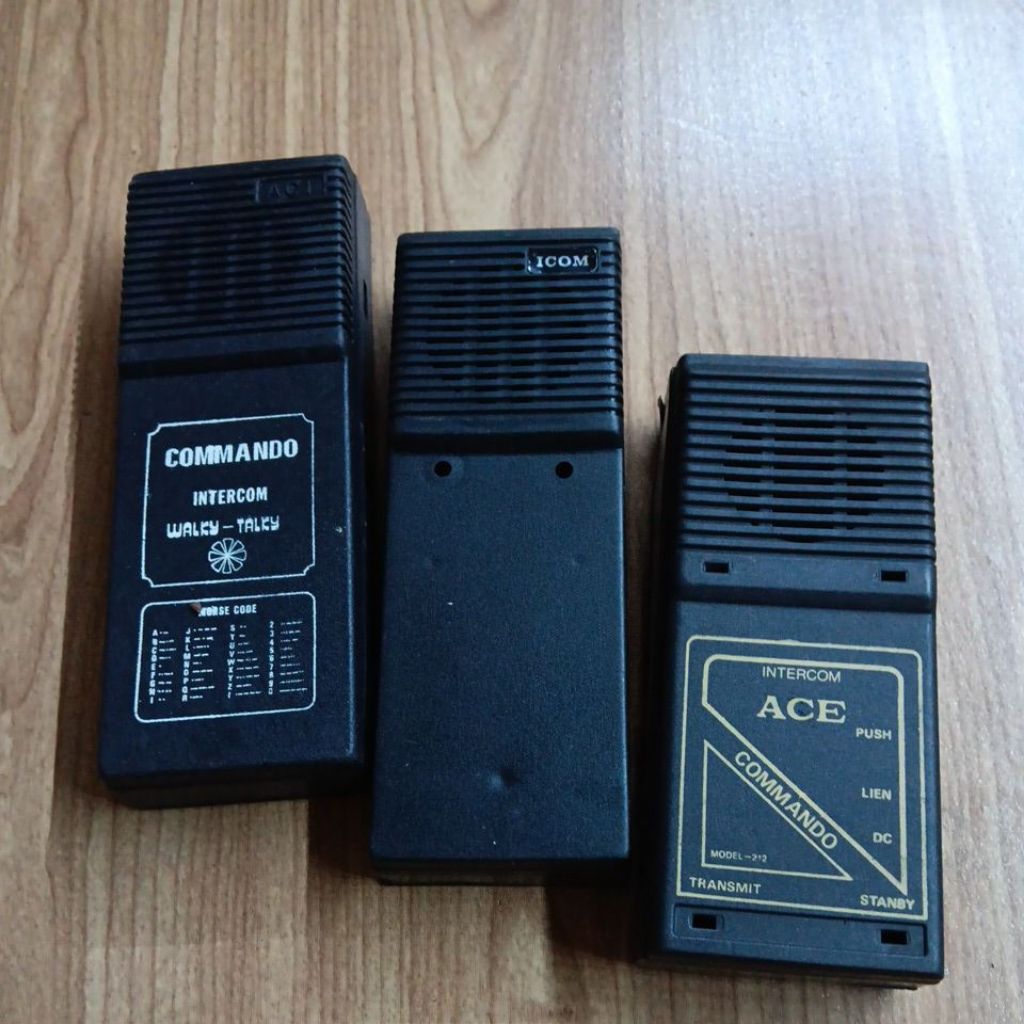 Box intercom commando radio walky talky 27 mhz CB 11 meter band