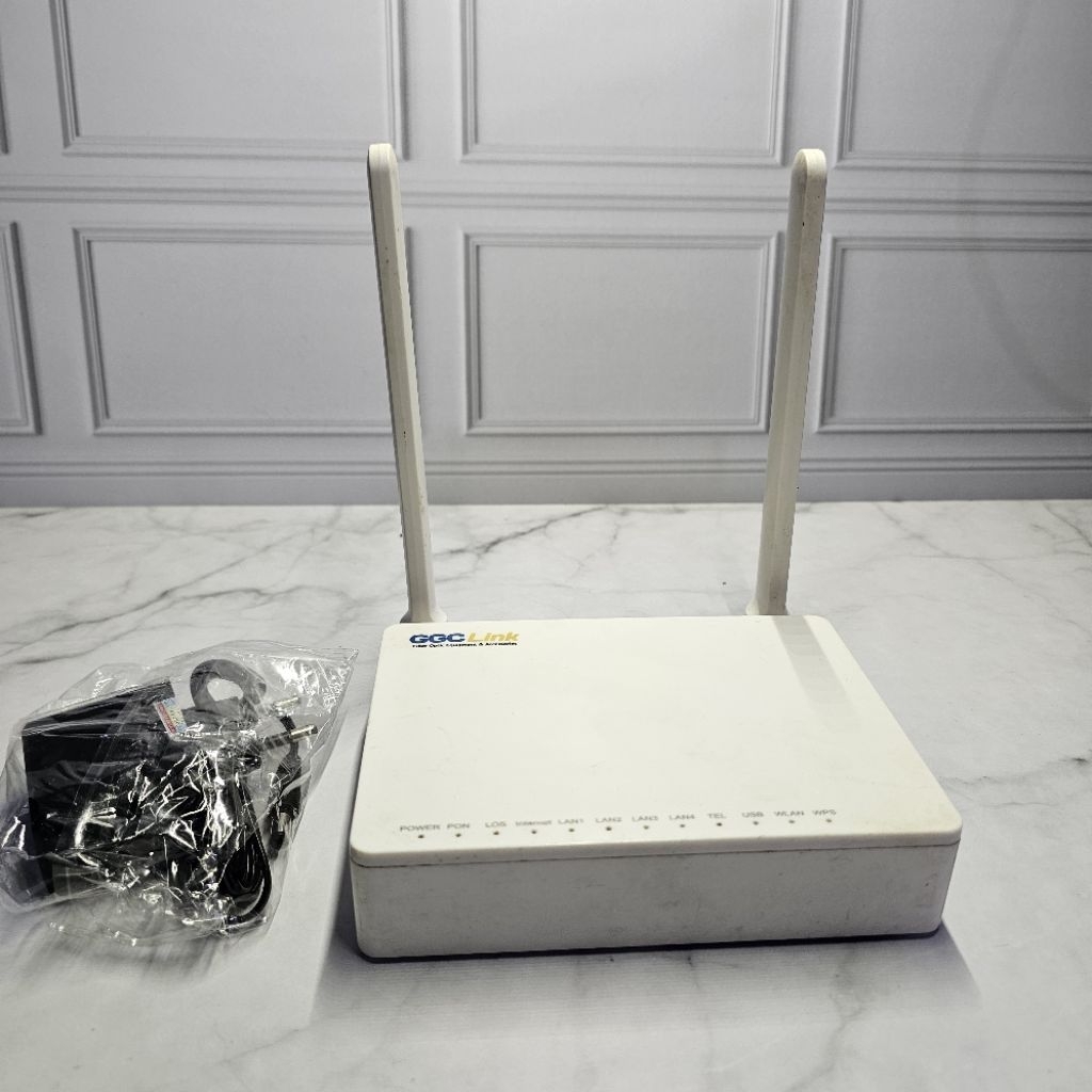 XPON ONT GGCLINK G609 XPON ACESS POINT PLUS ADAPTOR