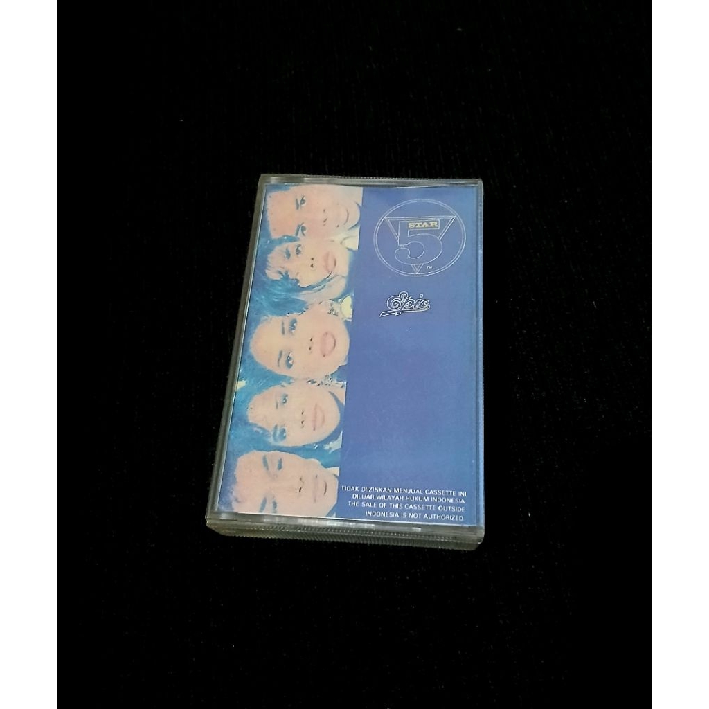 Kaset Pita FIVE STAR - Five Star || Cover VGC Mulus Kaku No Coretan