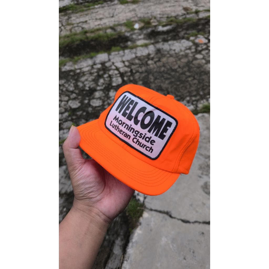 topi vintage Ropehat big patch usa