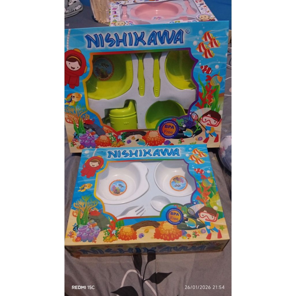 NISHIKAWA SET TEMPAT MAKAN BAYI