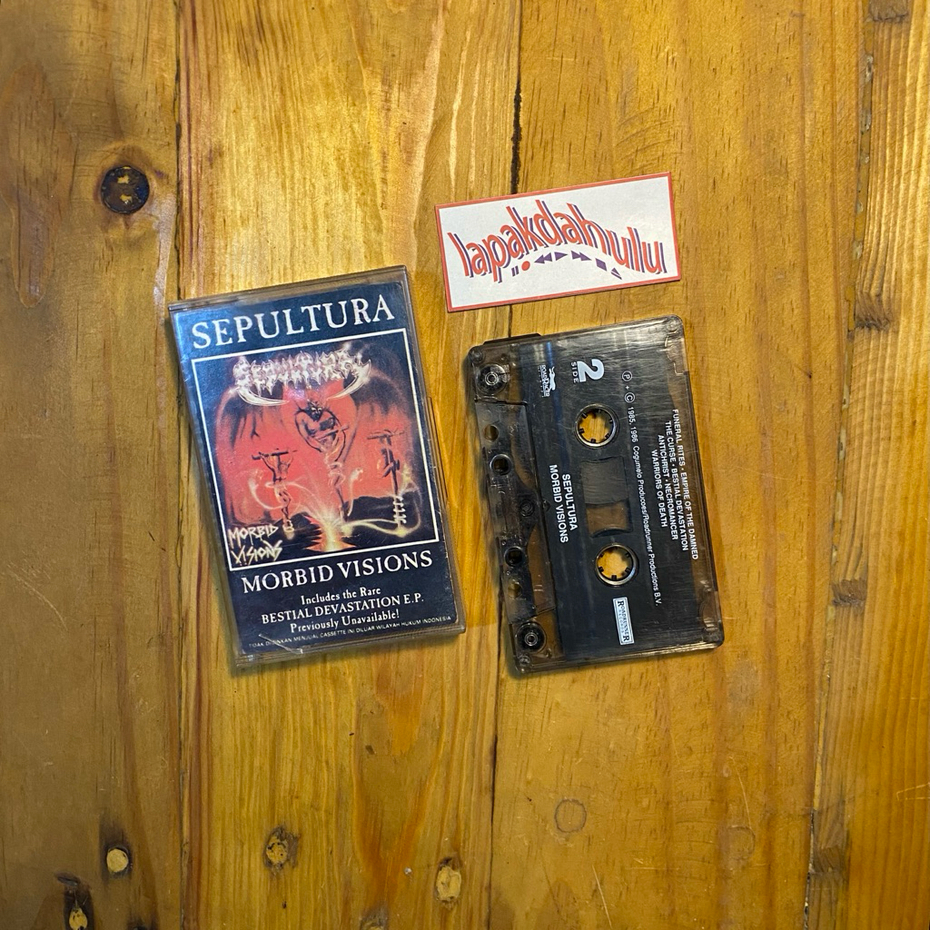 Kaset Pita Sepultura - Morbid Visions