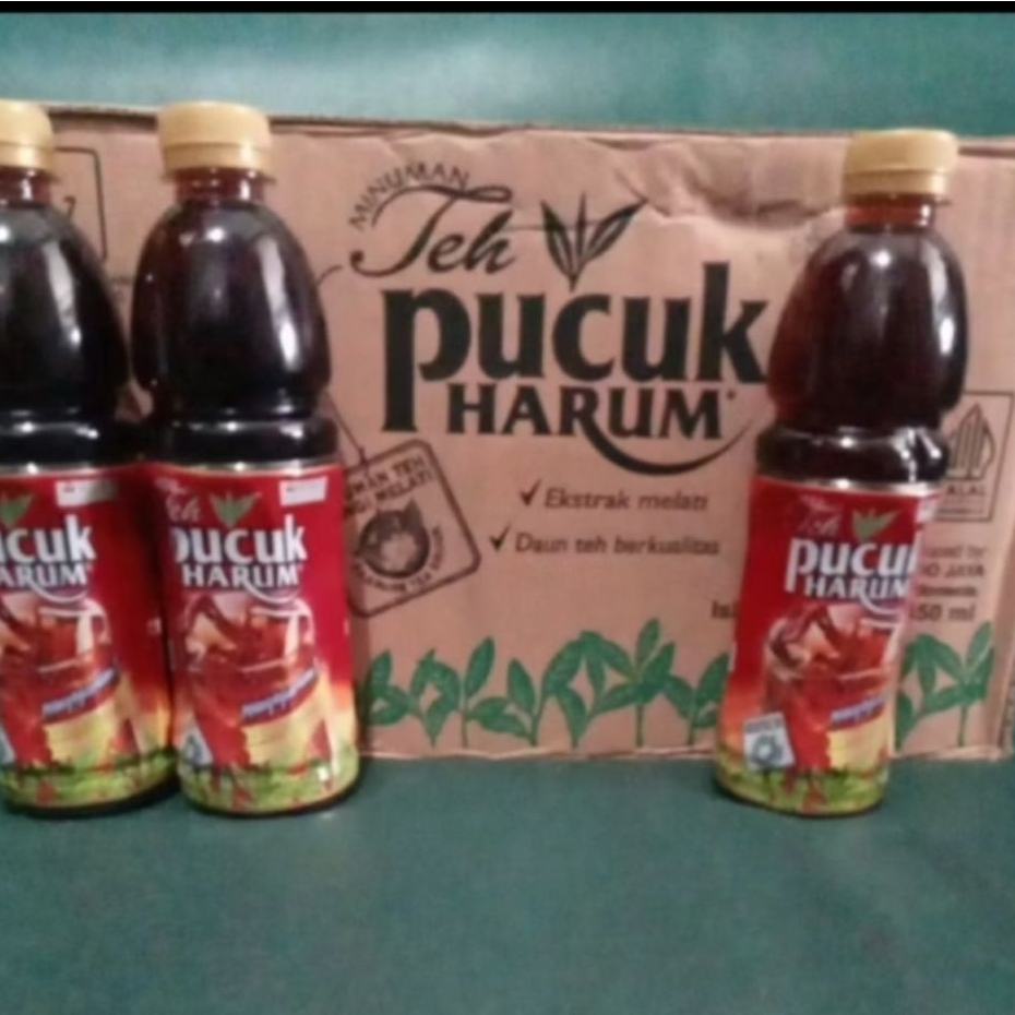 Teh pucuk harum 350ml isi 24 botol (1 dus)