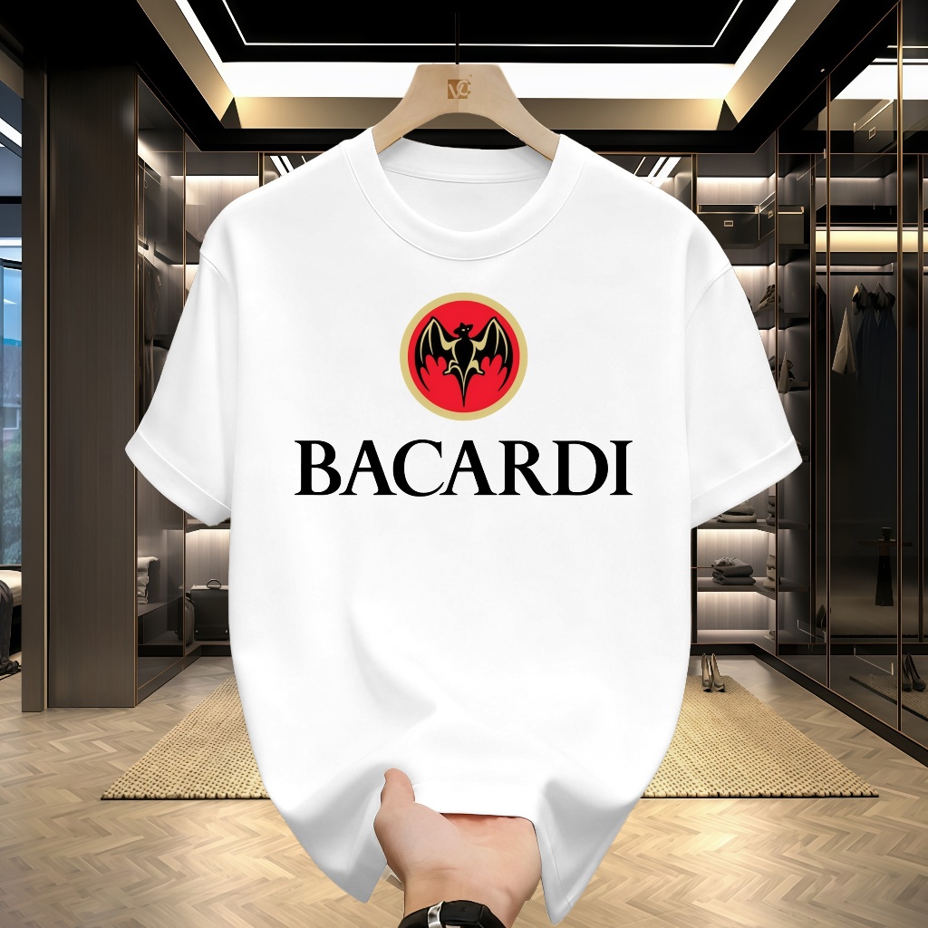 Kaos Hitam Bacardi Rum Dikirimkan dengan cepatsize: S-3XL