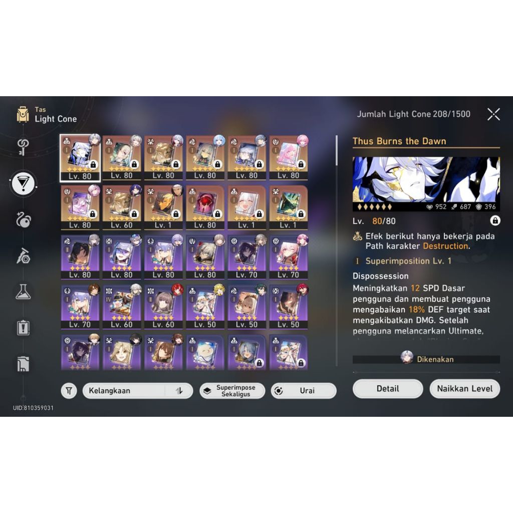 JUAL AKUN HONKAI STAR RAIL