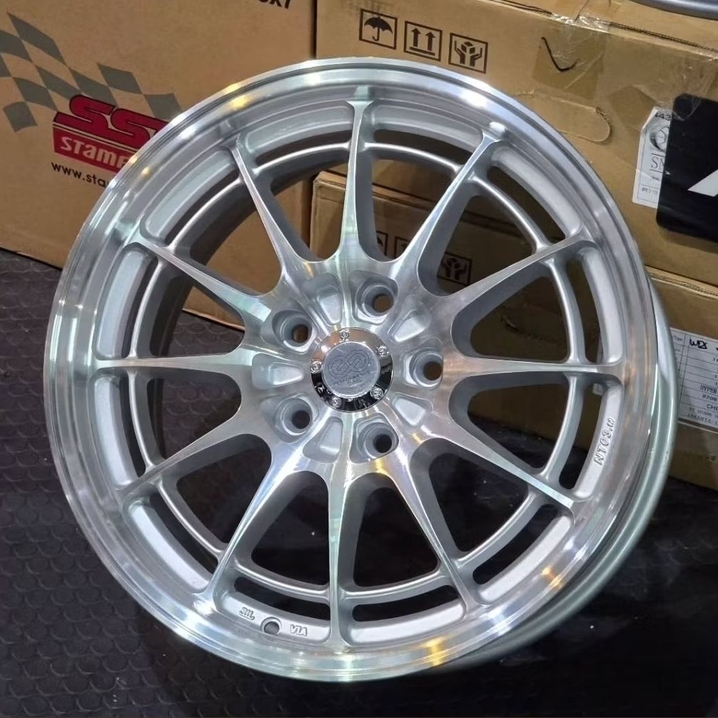 velg mobil ring 17 ENKEI SPIDER NT03 POLISH LEBAR 8 Ertiga brv xl7 wrv Rush terios xpander juke Alma
