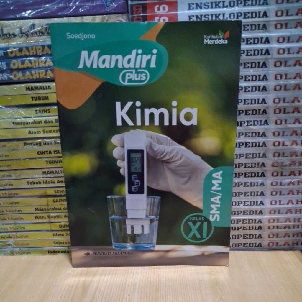 Buku Original Mandiri Plus Kimia SMA MA Kelas 11 Kurikulum Merdeka Erlangga