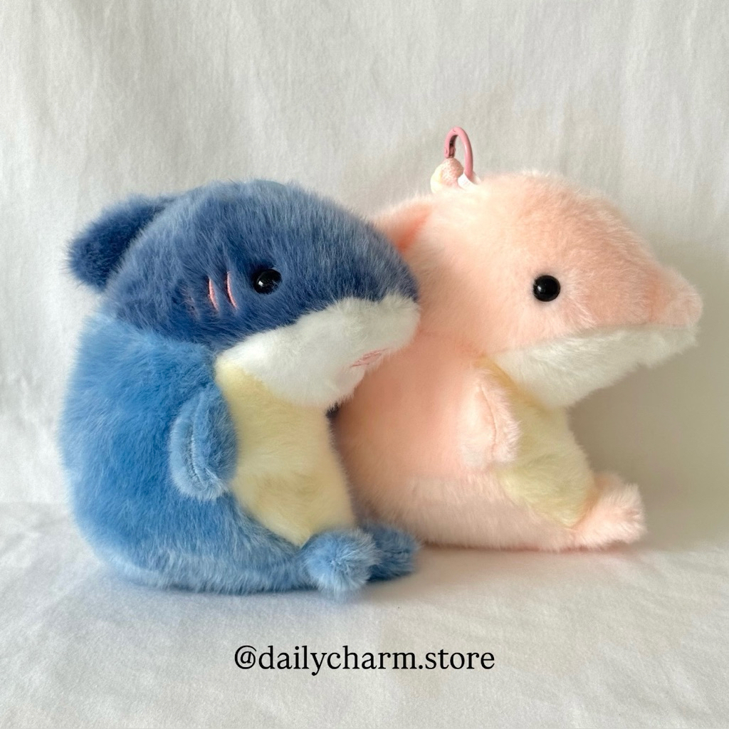Daily Charm | Ocean Smooth Charm Orca Seal Dolphin Hiu Shark Binatang Laut Lucu Imut Gemes Gantungan