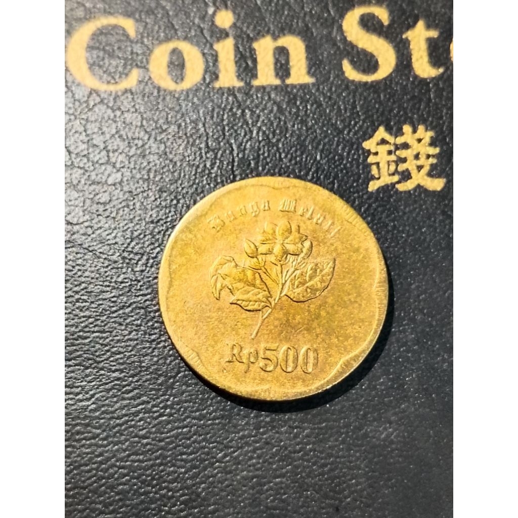 Koin 500 rupiah tahun 1991-1992 asli sudah dibersihkan