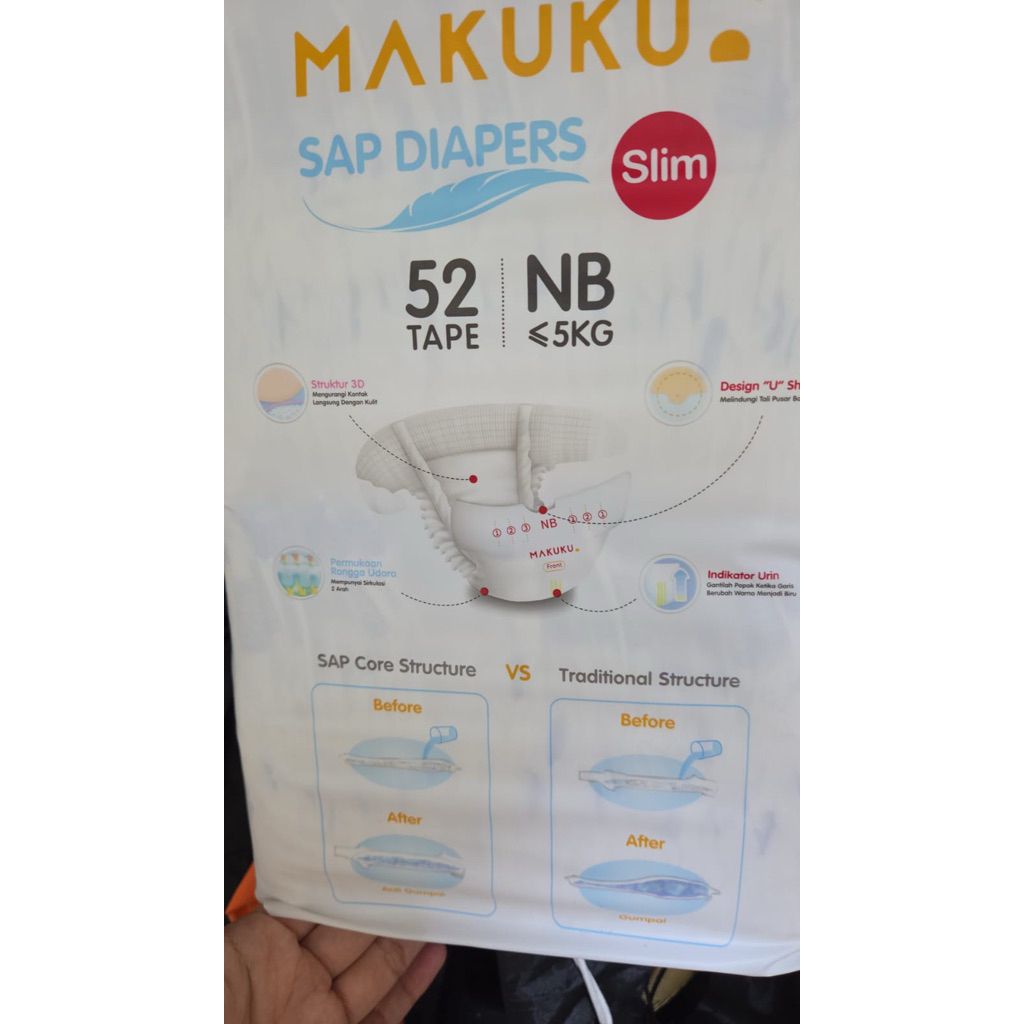 diapers Makuku NB
