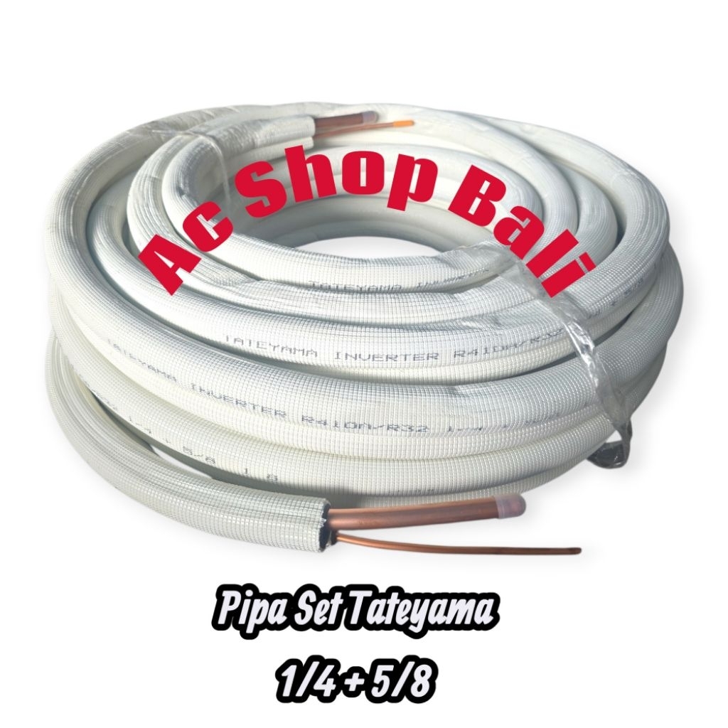 Pipa Ac Tateyama 1/4 5/8 Pipa Set Ac Tateyama 1/4+5/8 Per 1 Roll 21 Meter