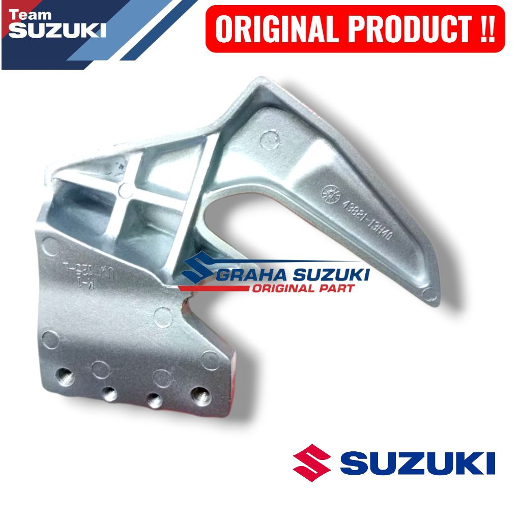 BESI PIJAKAN FOOTSTEP BELAKANG SEBELAH KIRI SUZUKI HAYATE 125 ORIGINAL SGP 43821B13H40N13L