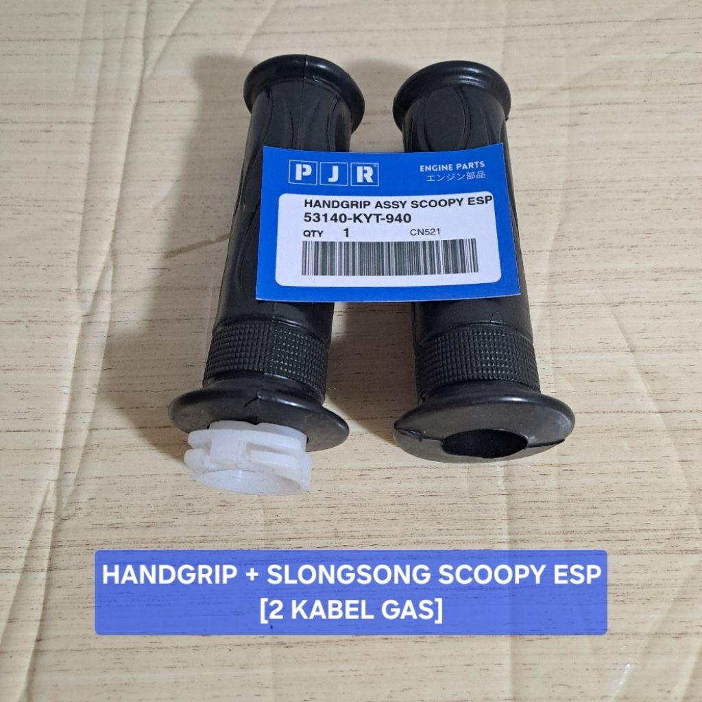 HANDGRIP + SLONGSONG SCOOPY ESP [ 2KABEL GAS]