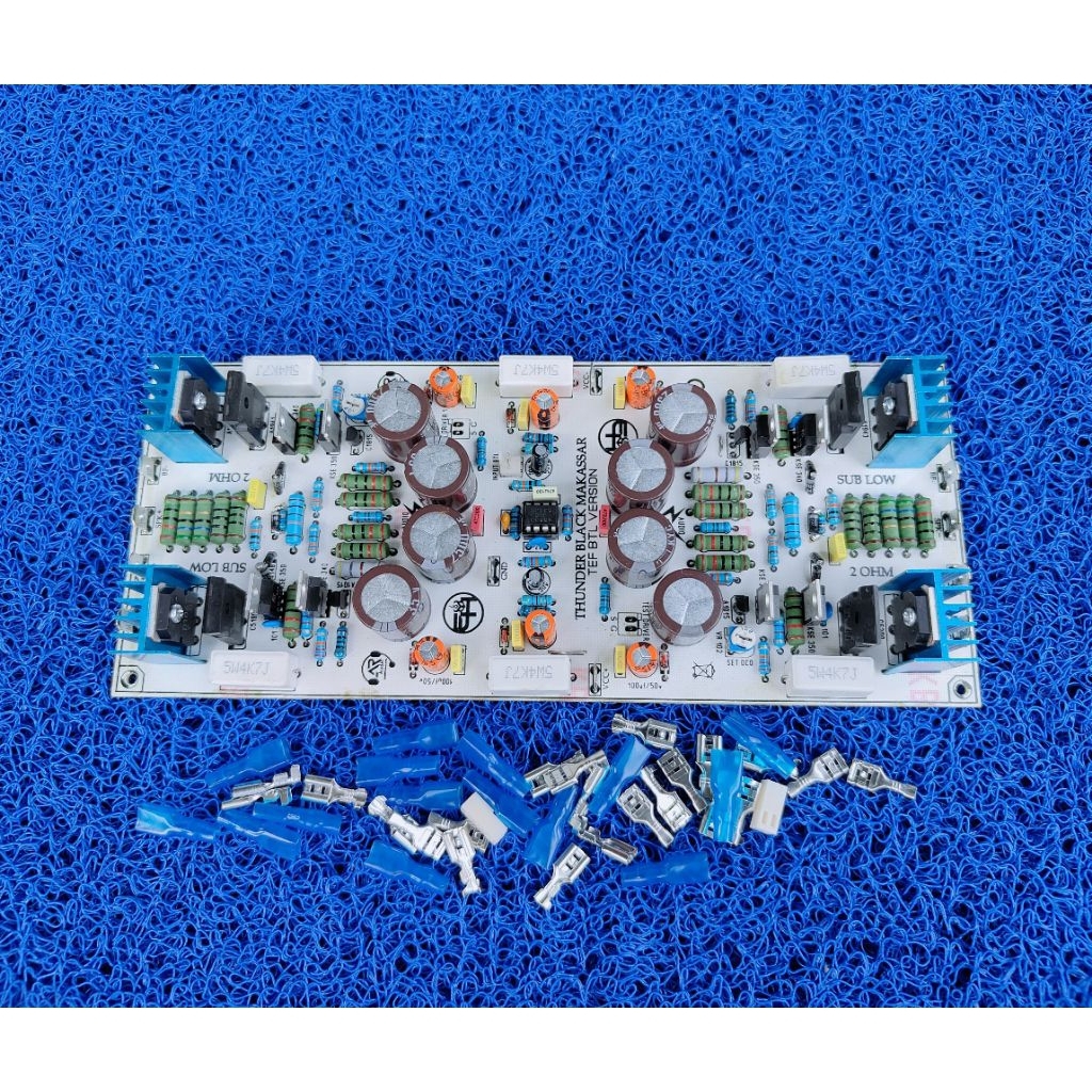 Upgrade Kit Driver Power Amplifier Tbm 2 ohm BTL SubLow LowSub Horeg Glerr sudah TEF
