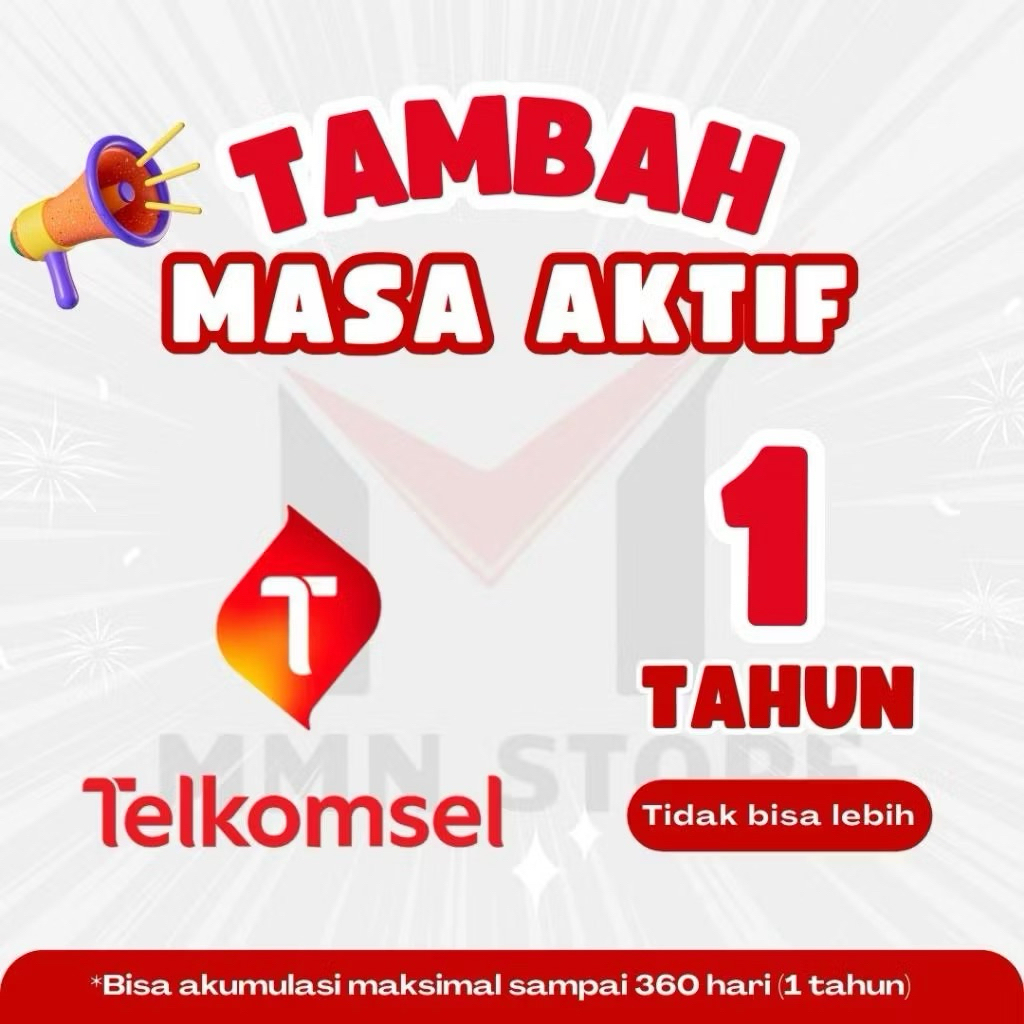 Perpanjang Masa Aktif Kartu Telkomsel 1 tahun bergeransi