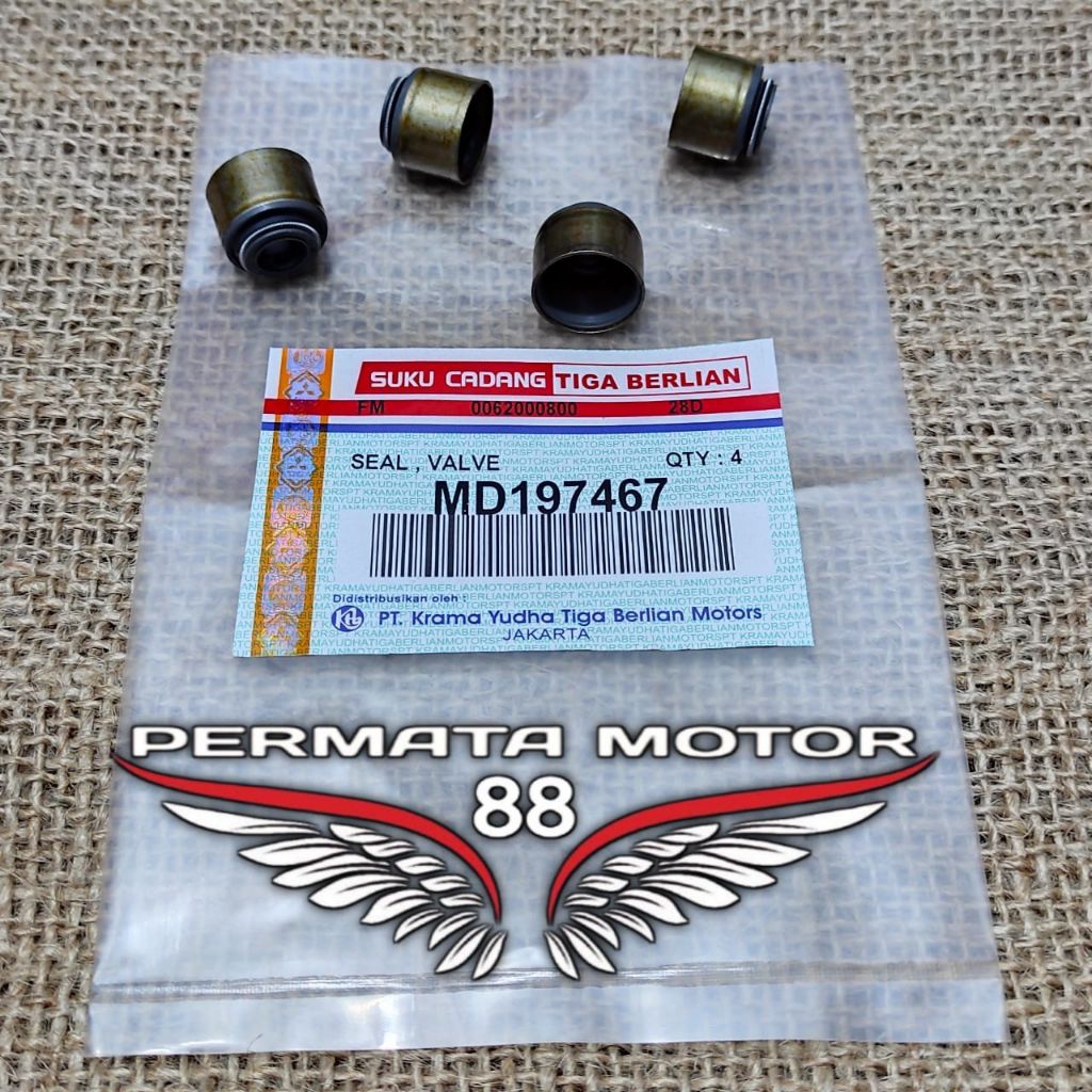 seal klep L300 diesel L200 diesel bensin 4pcs