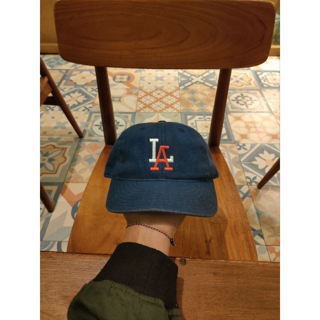 TOPI VINTAGE EBBETS FIELD LA WOOL FITTED