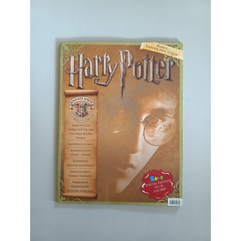 MAJALAH BOBO SPECIAL EDITION NO 03 JUNI 2009 HARRY POTTER