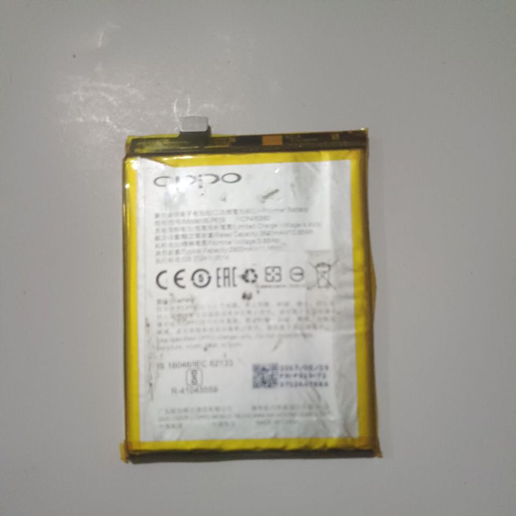 batrei original cabutan oppo A57 tested