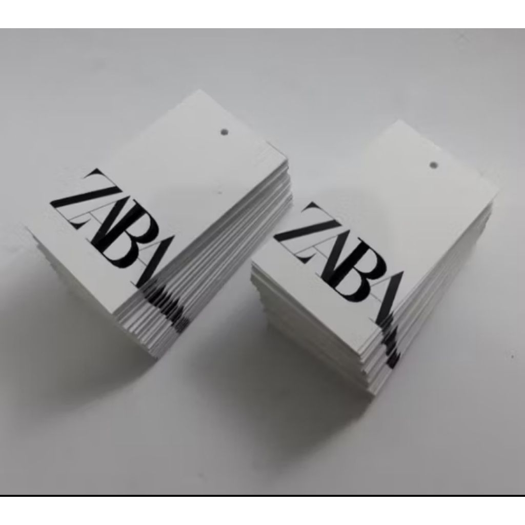 Free design  hang tag tebal, label hang tag, label baju, label distro, label pakaian/label tag premi