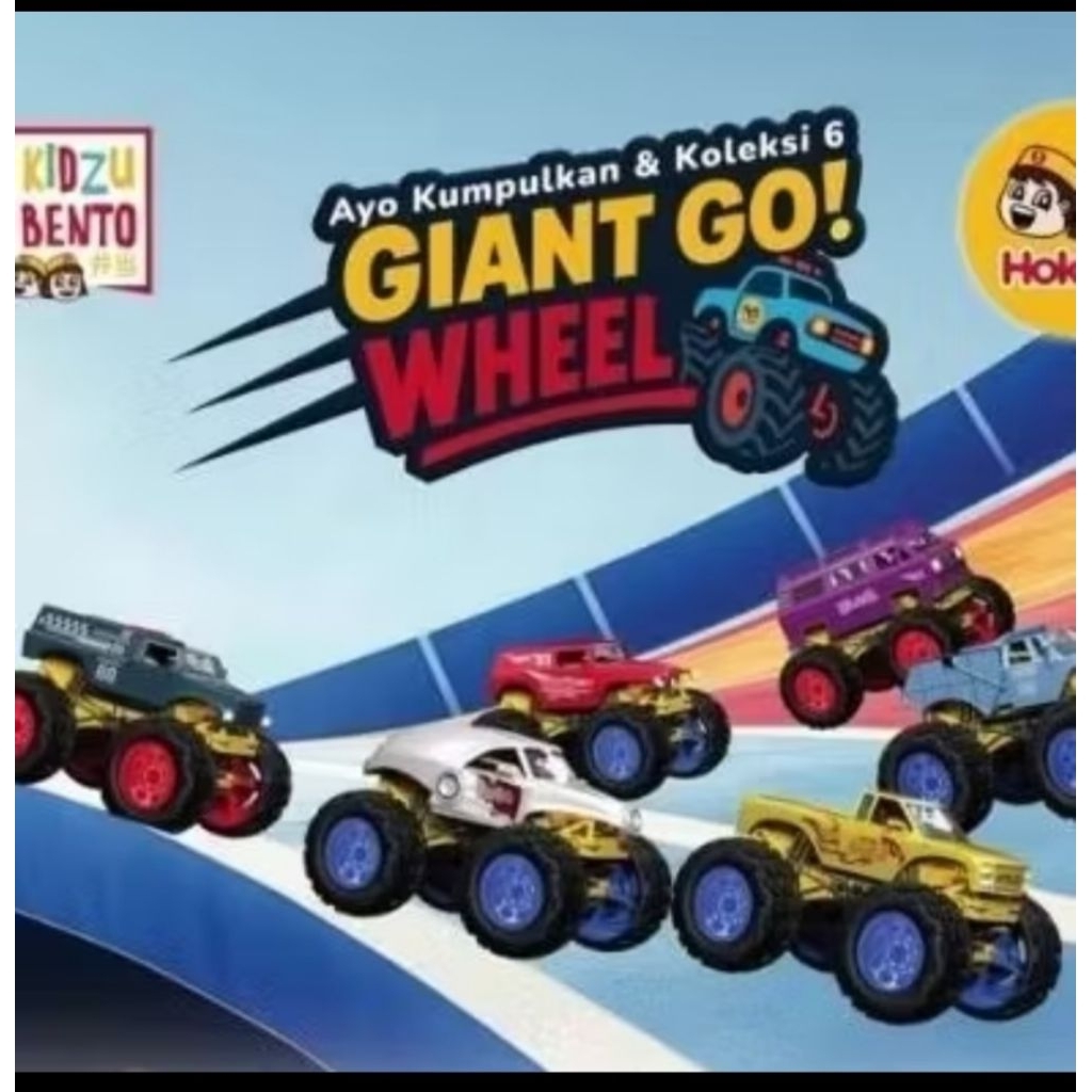 Mainan Hokben kidzu bento Giant wheel