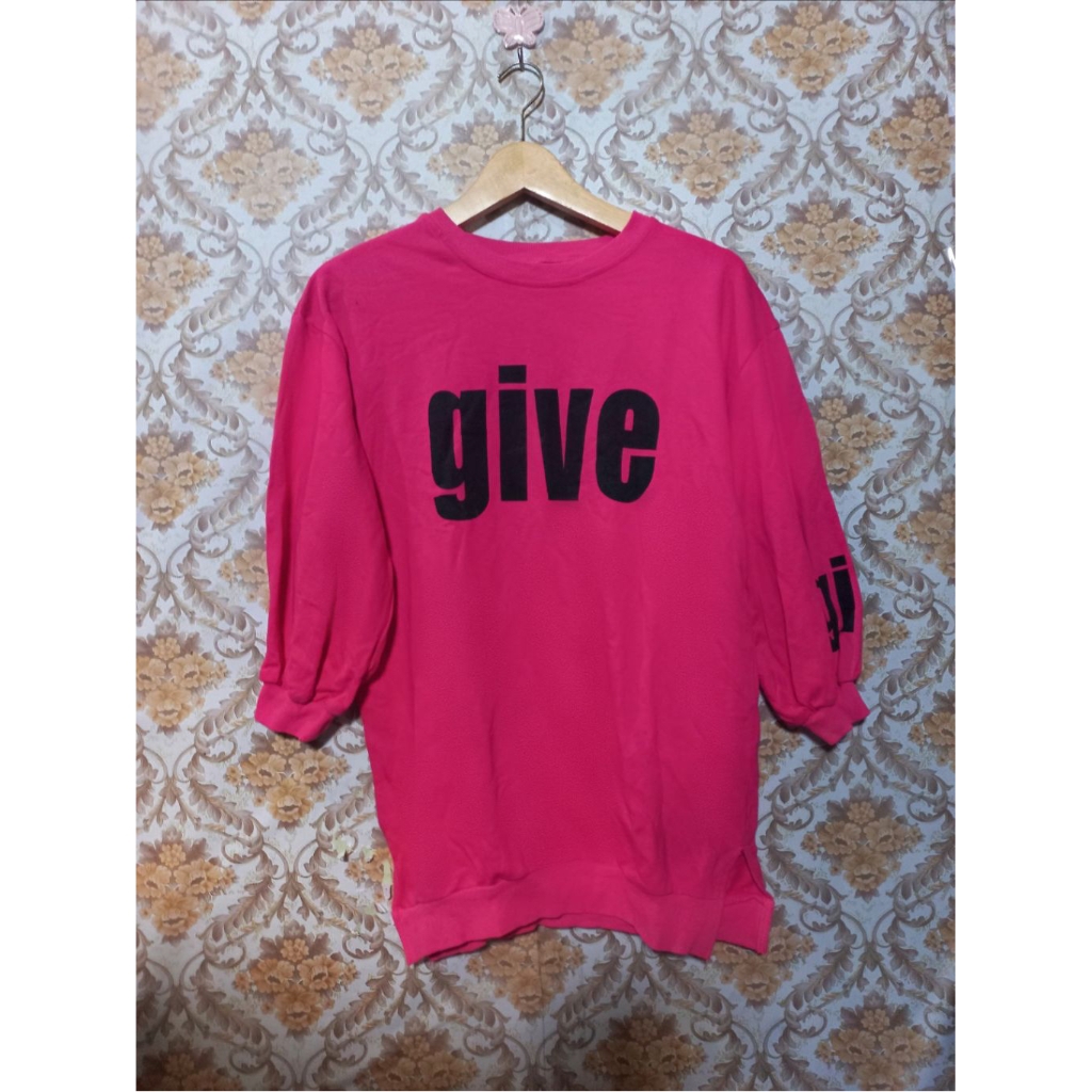 Atasan Sweater Crewneck