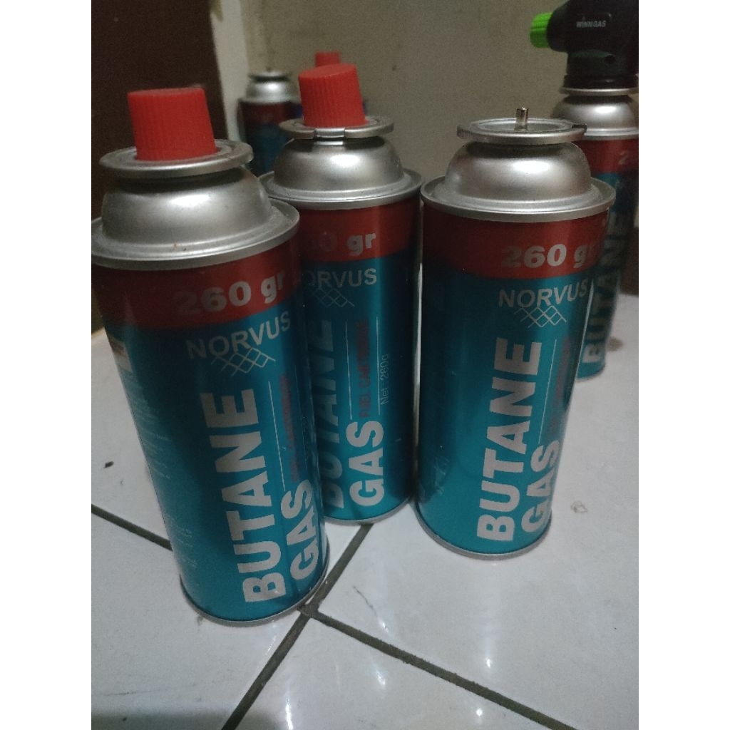 kaleng gas portable kosong