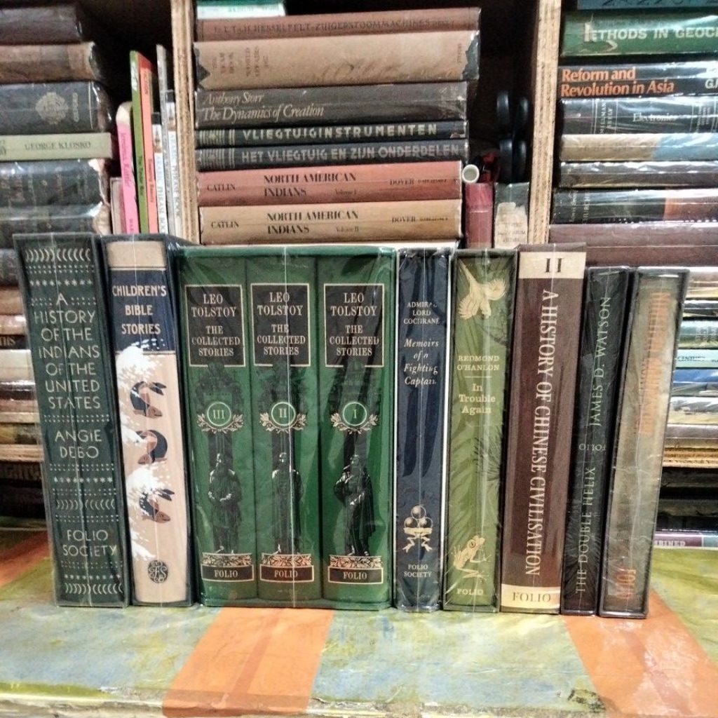 buku classic vintage the folio society set