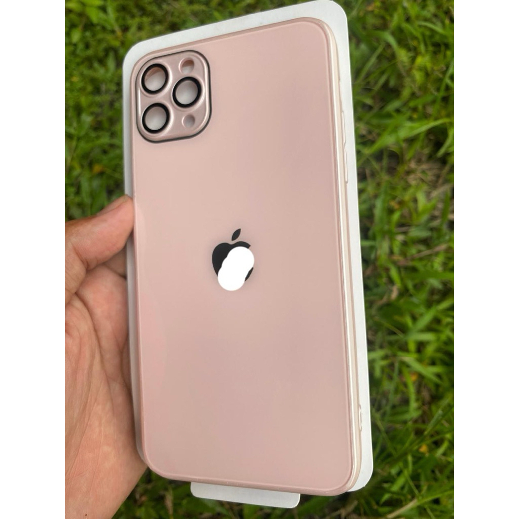 PREMIUM AG 9D GLASS PRO STEEL METAL CASE IPHONE 11 12 13 14 15 Pro Max