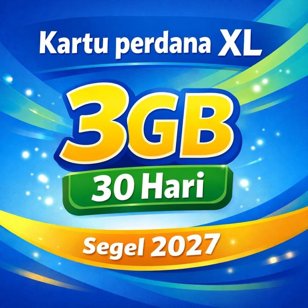 PERDANA XL 3GB HARGA GROSIR PILIH NOMOR SENDIRI