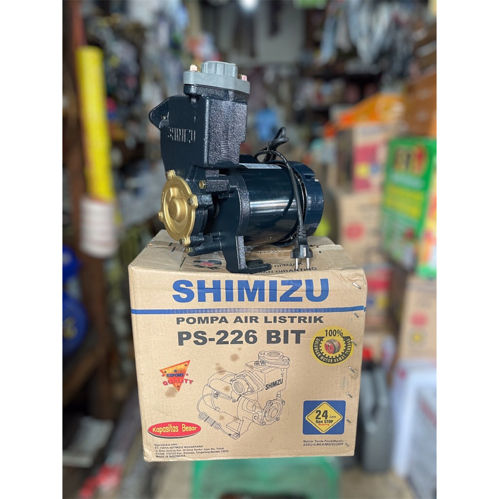 pompa air sumur shimizu PS - 226 BIT non otomatis