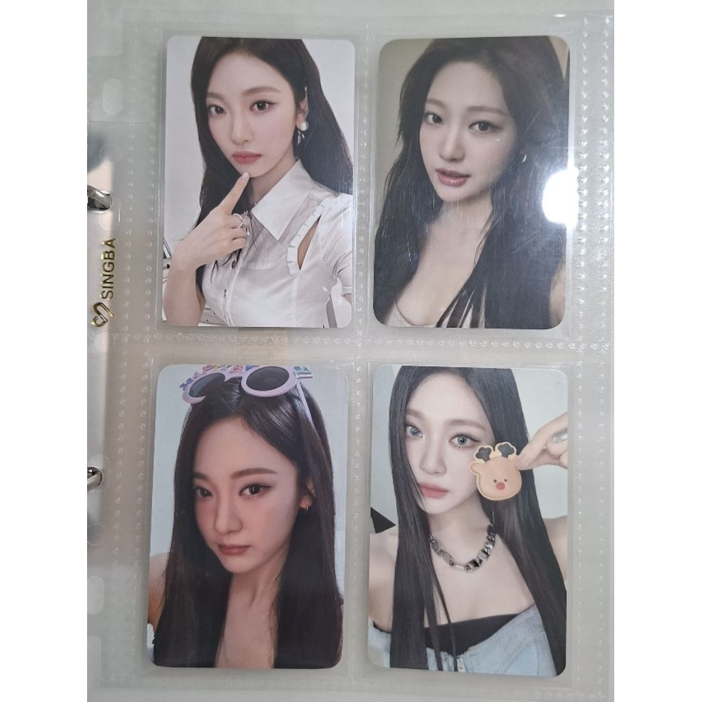 READY PHOTOCARD NINGNING AESPA SG25 SELFIE PC POINT STICKER BIRTHDAY 2024 PINK CHRISTMAS 23