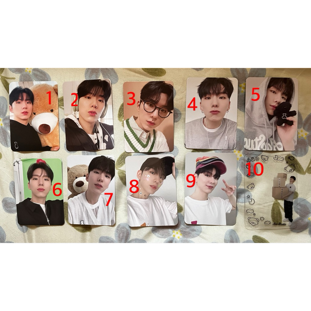 Monsta X photocard kihyun Aqo series official