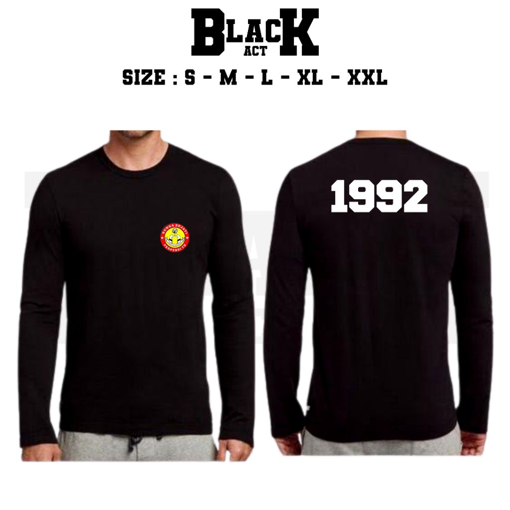KAOS BUNGA SEJATI 1992 // T-SHIRT BUNGA SEJATI 1992 LENGAN PANJANG