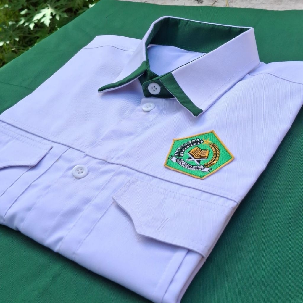 Kemeja Kemenag Putih Seragam Kemenag Pria dan Wanita Terbaru Baju Kemenag