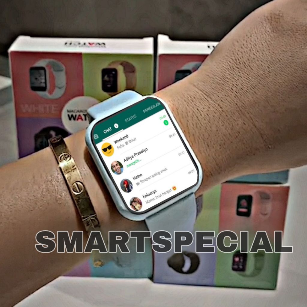 UP NEW 2026 JAM HP ANAK SMARTWATCH JAM TANGAN PINTAR SMARTWATCH MEDSOS Jam Tangan Hp Jam Tangan Pria