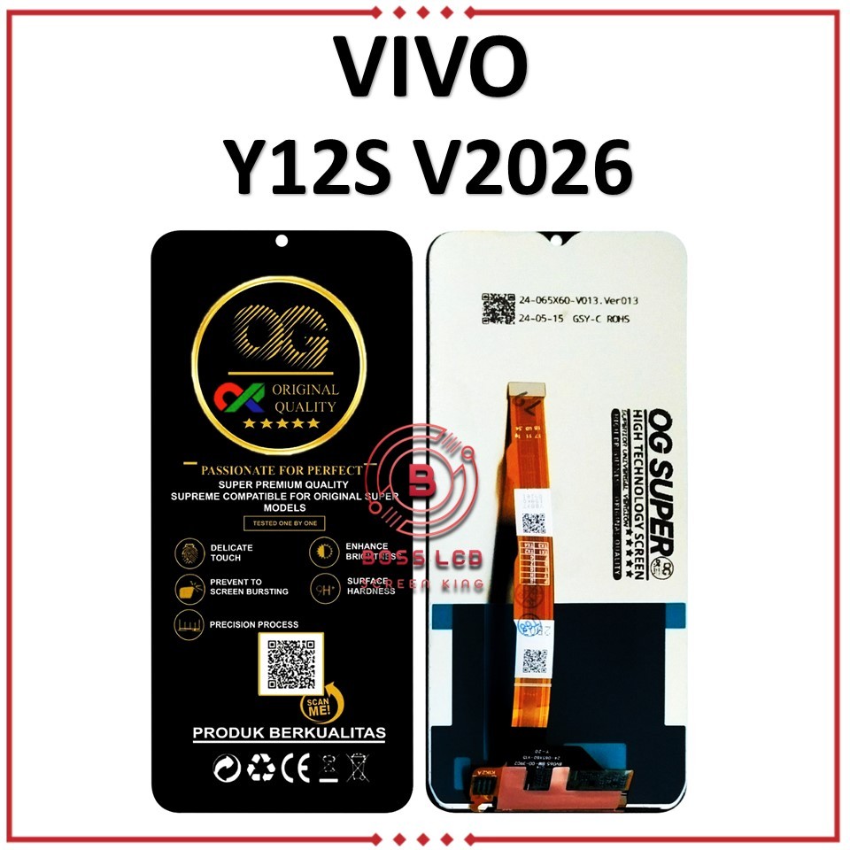 LCD TOUCHSCREEN VIVO Y12S V2026 ORIGINAL