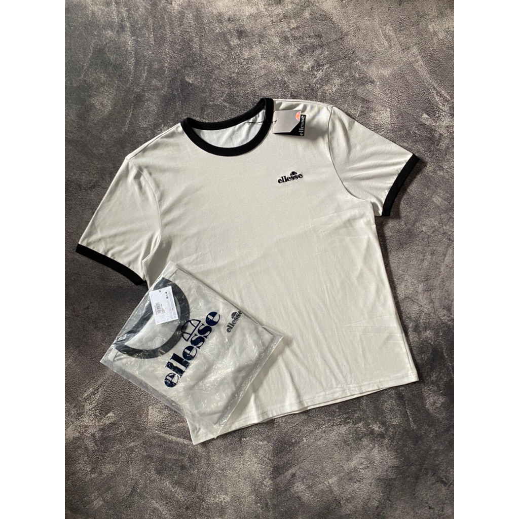 Ts ellesse ringer tee grey bnwtip original 100%