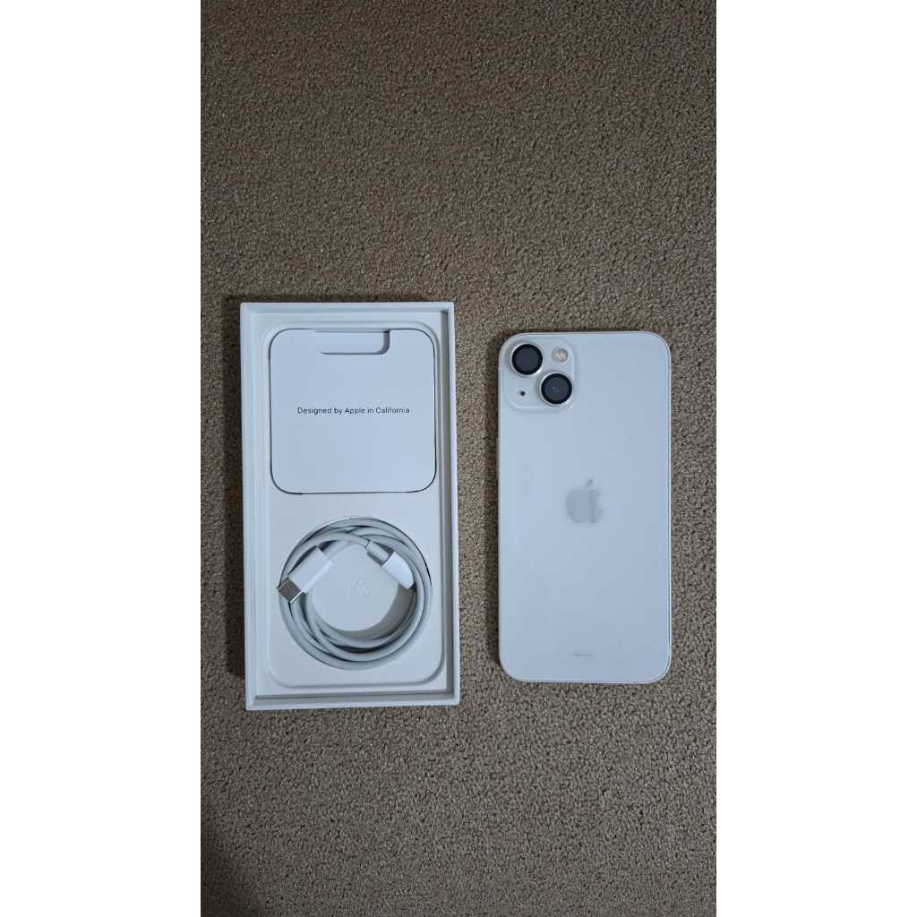 Iphone 13 128 Second Mulus Fullset Starlight Resmi Ibox