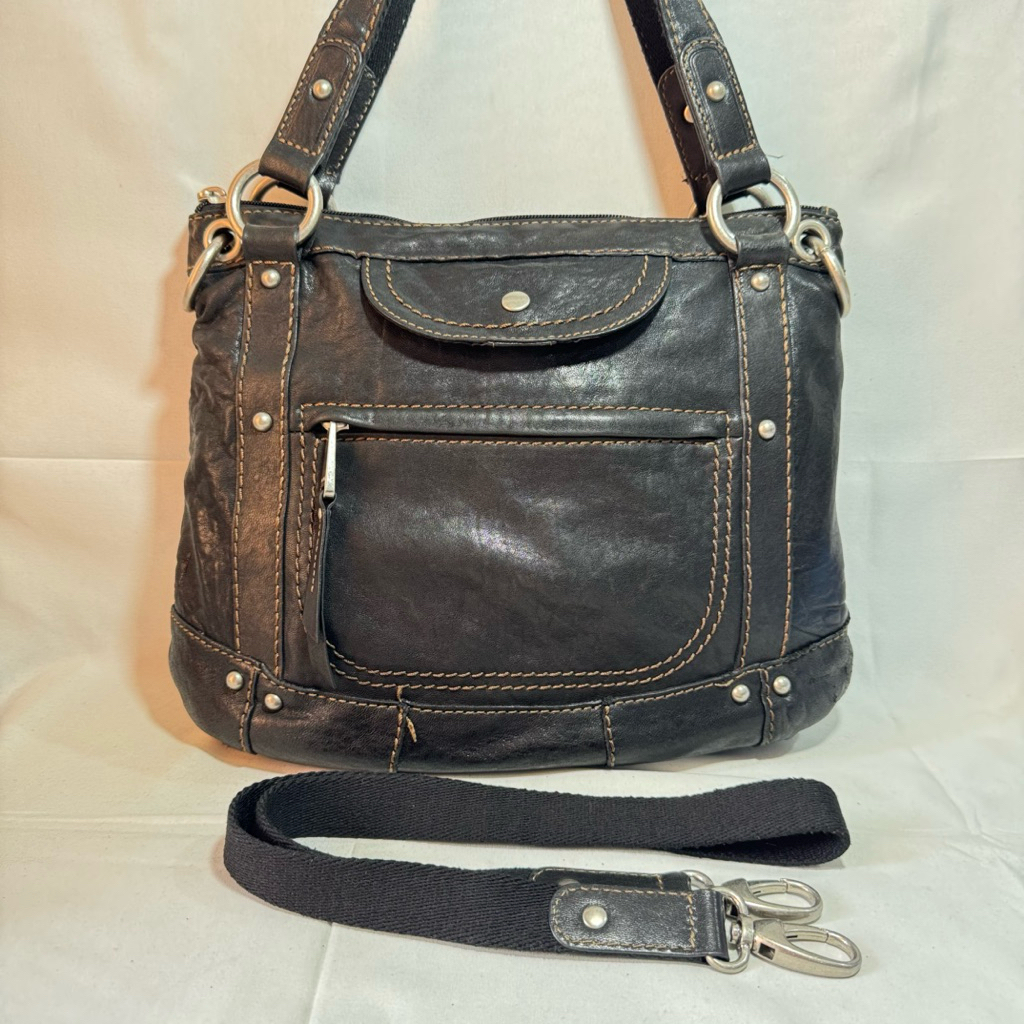 F293. FOS*IL HOBO LIBERTY HITAM