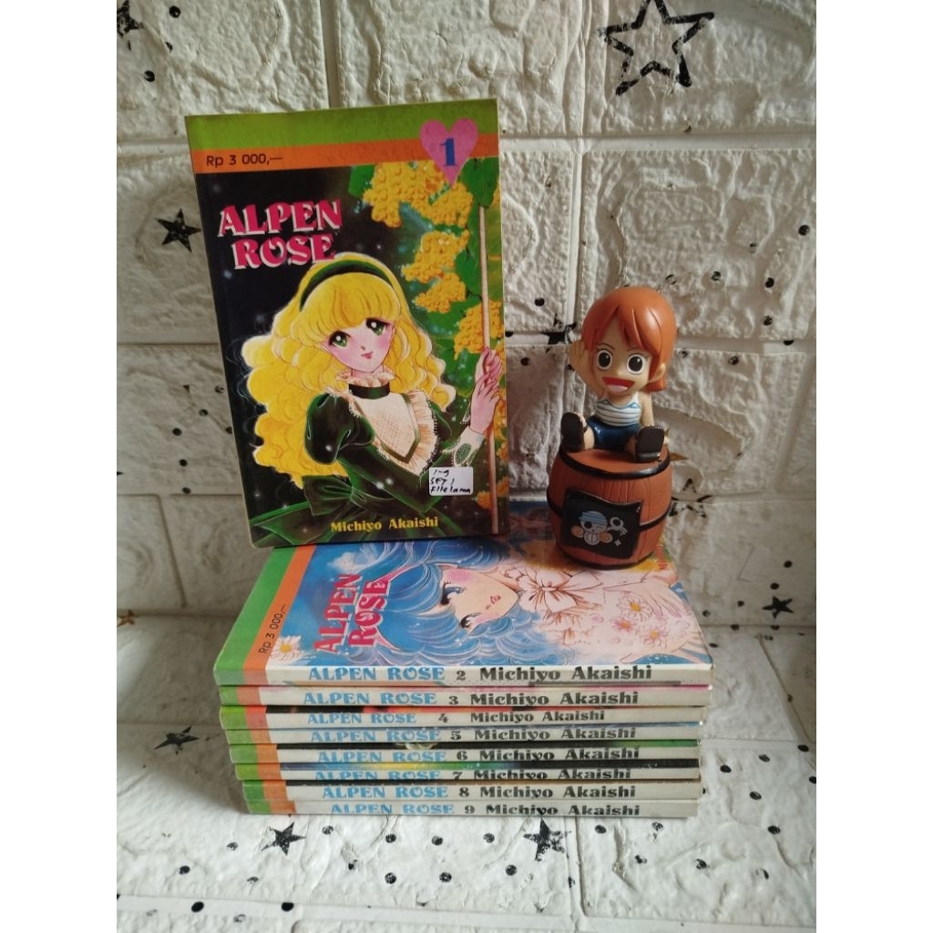Komik Alpen Rose 1-9 set-1