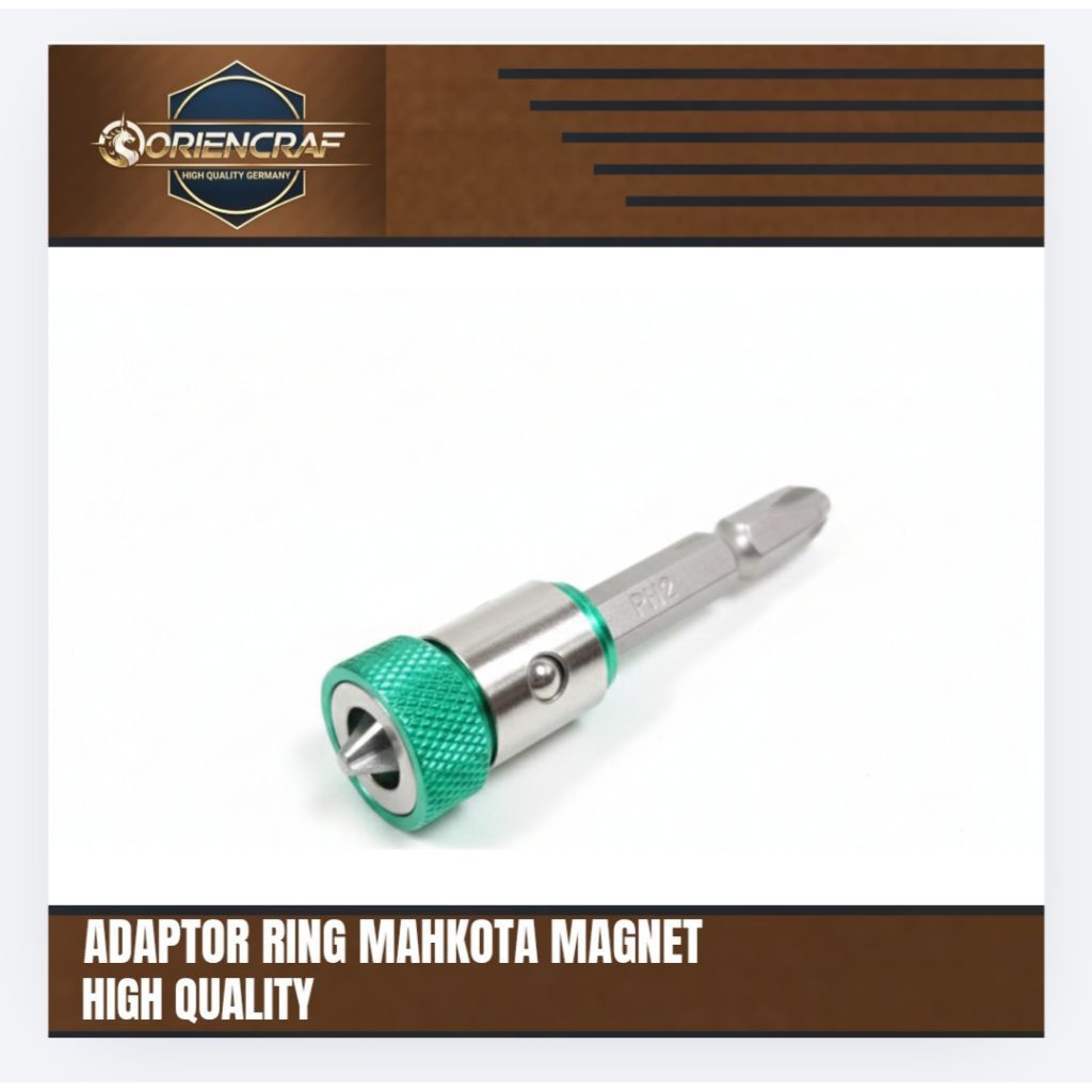 Adaptor Ring Magnet Mata Obeng Angin Konektor Ring Magnet