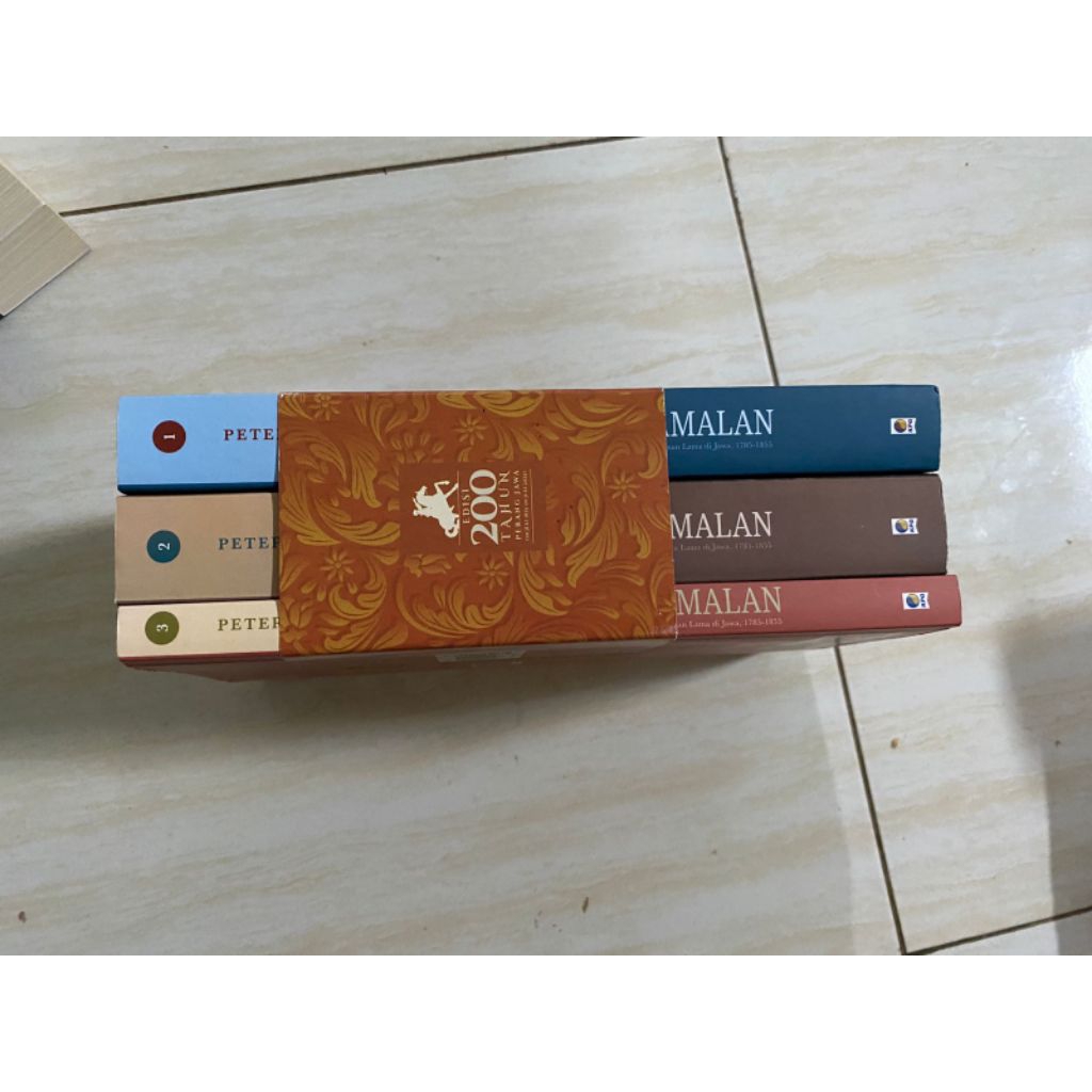 PAKET SECOUND BUKU KUASA RAMALAN JILID 1 2 3, PETER CAREY 100% ORIGINAL PEMBELIAN AGUSTUS 2025. MULU